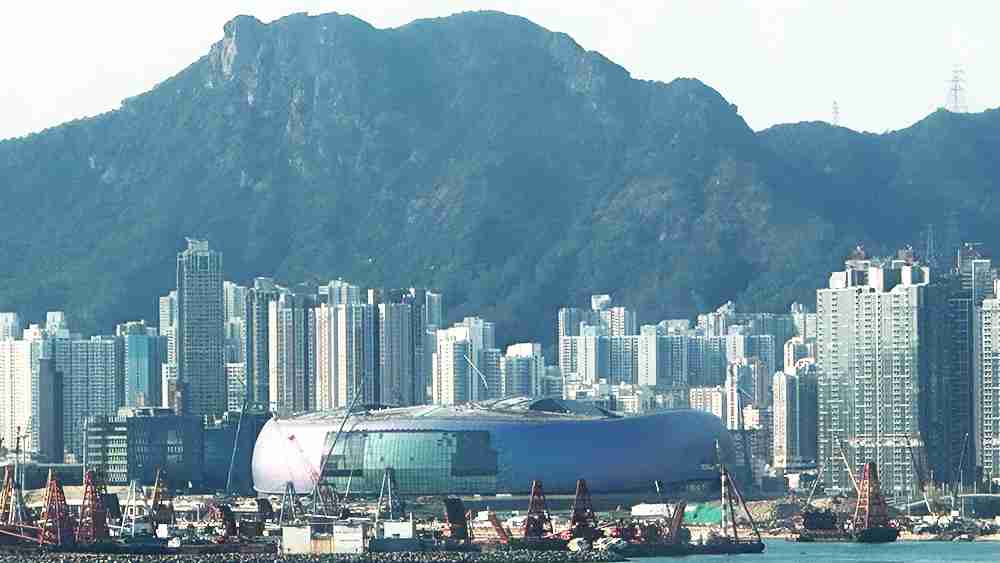 啟德體育園蛇陣