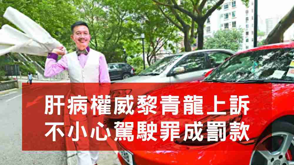 黎青龍不小心駕駛罪成
