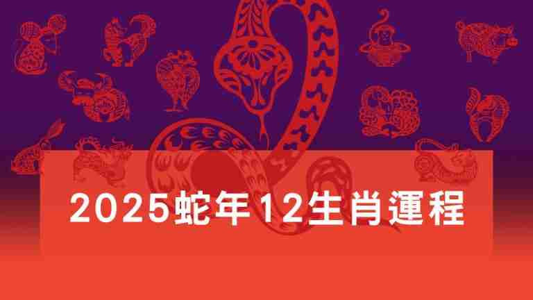 蛇年12生肖運程