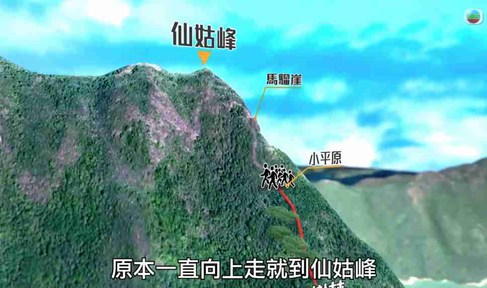 八仙嶺山火馬騮崖