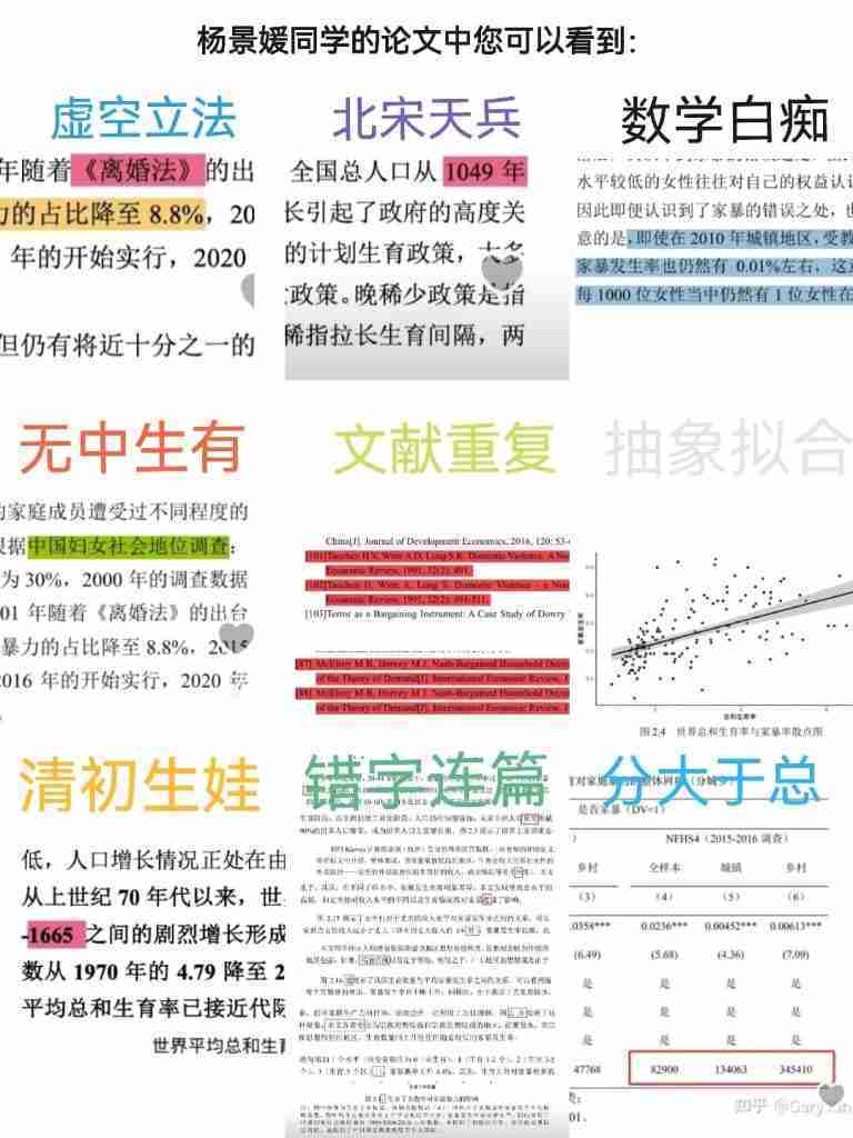 武漢大學誣告案楊女論文造假