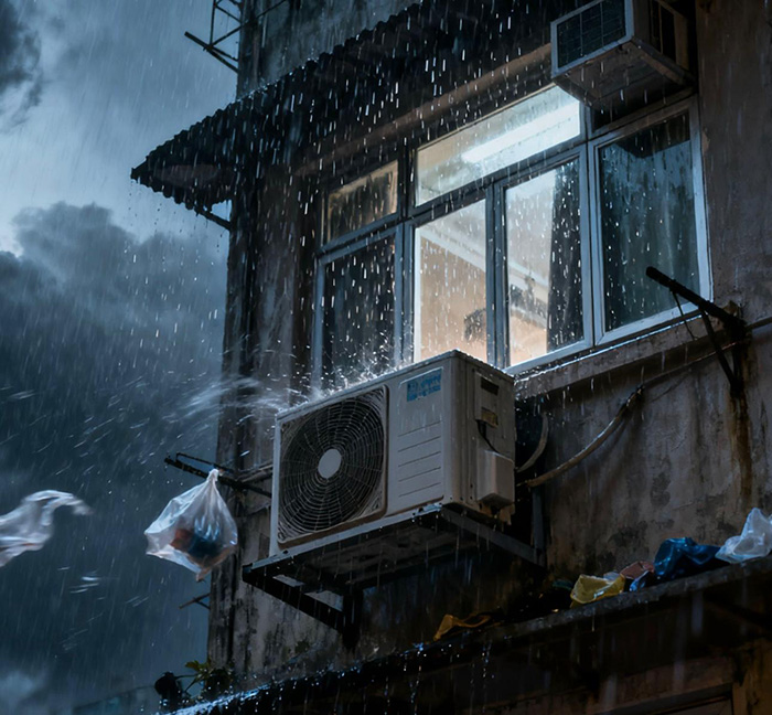 打風可以開冷氣嗎