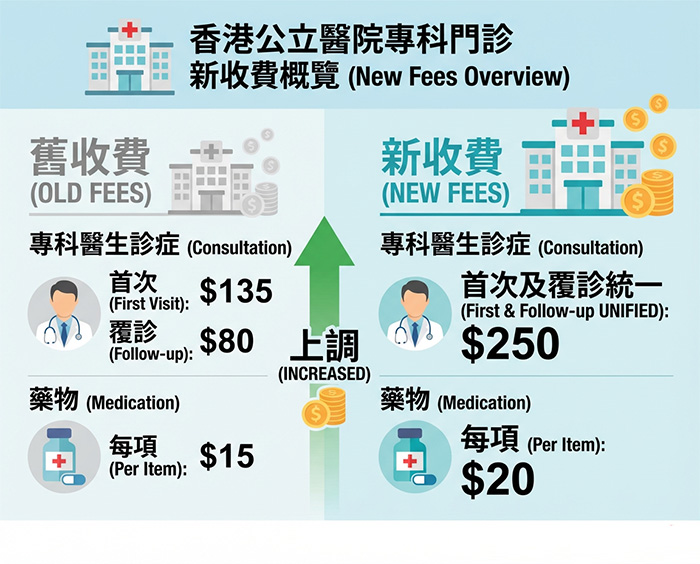 專科門診新收費