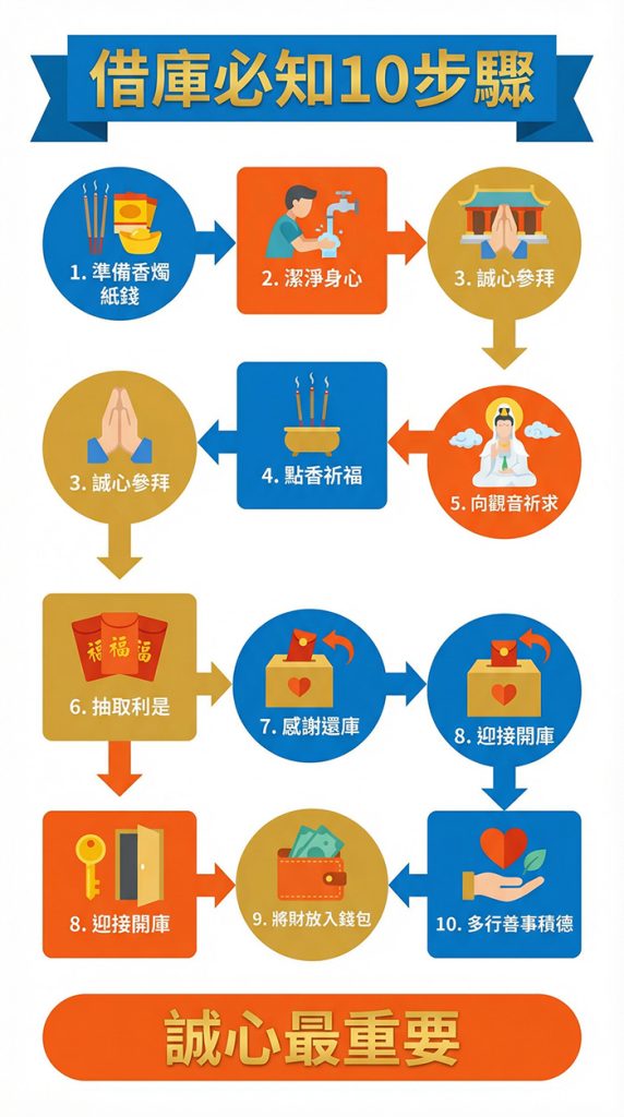 觀音借庫流程