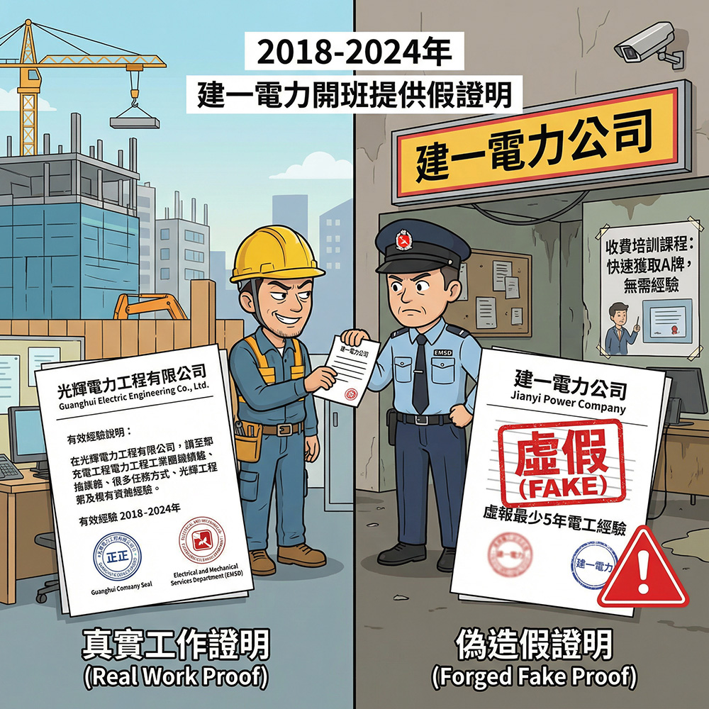 電工A牌騙局