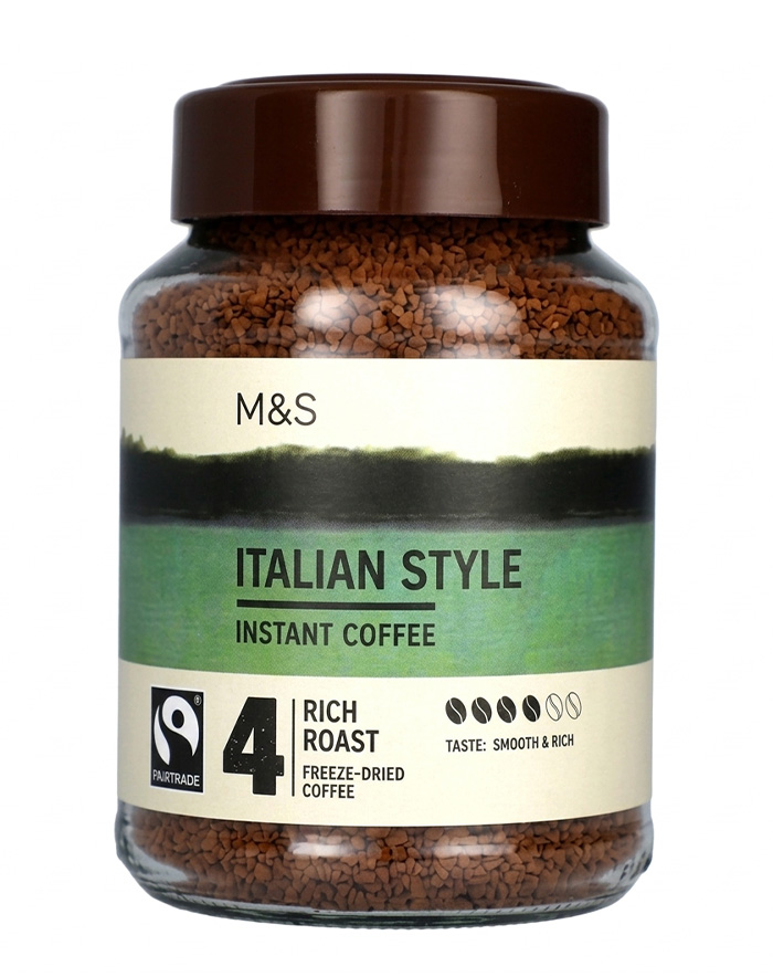 消委會咖啡推薦:M&S Food Italian Style Instant Coffee