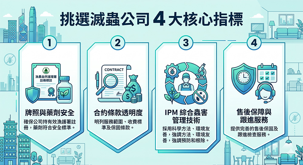 如何選擇滅蟲公司