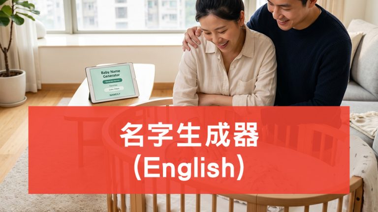 名字生成器英文